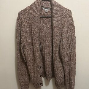Cozy Brown Knit Cardigan